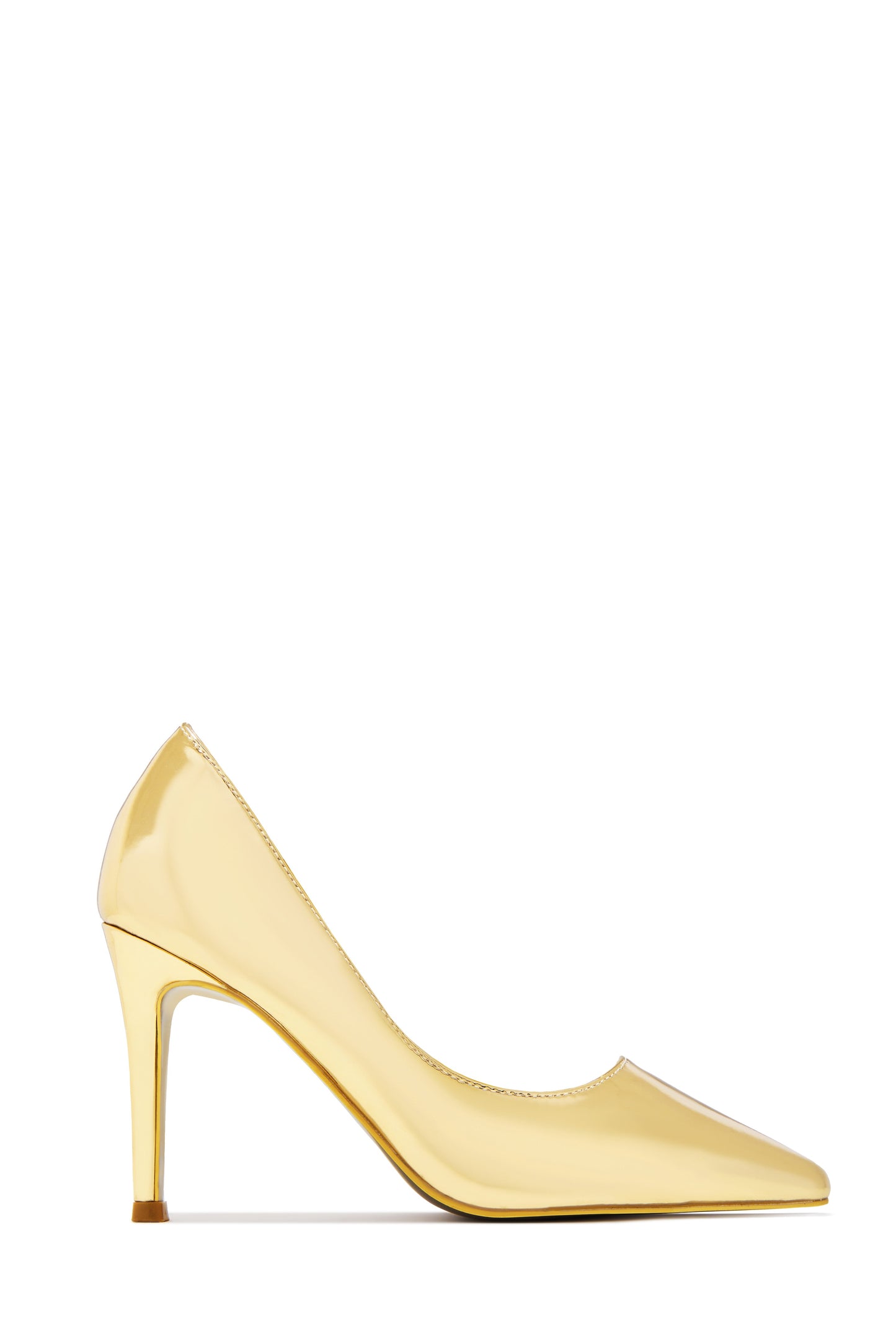 Kylan Heel Pumps - Gold