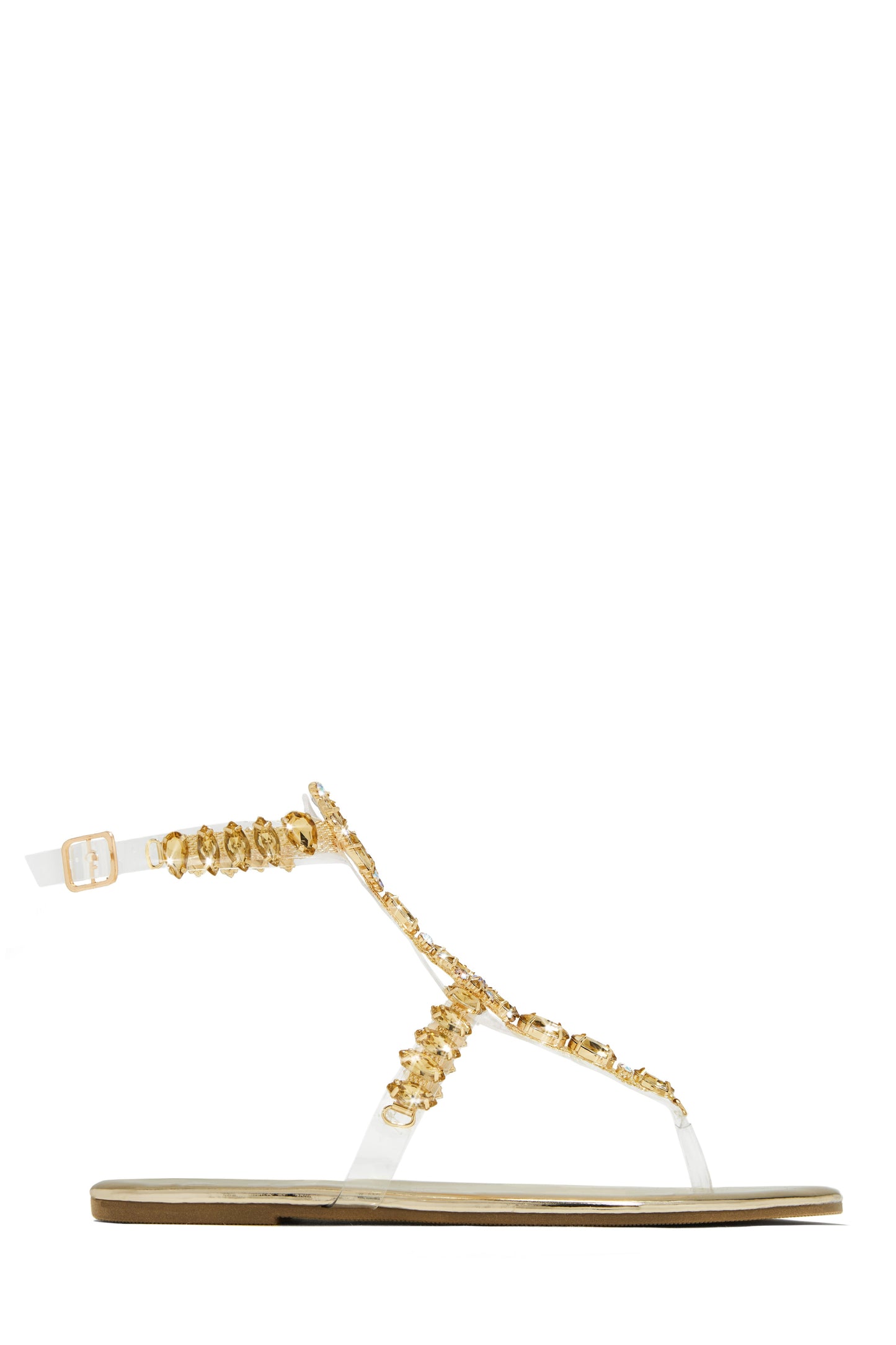 Caicos Resort Embellished Ankle Strap Sandals - Black