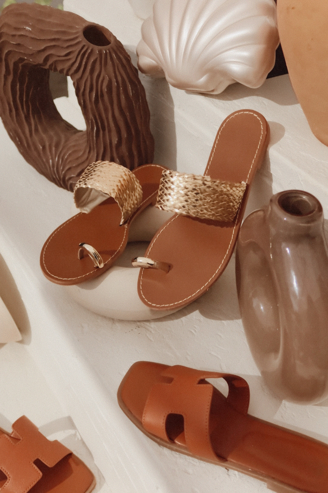 Julissa Slip On Sandals - Gold