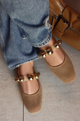 Kimberly Ballet Flats - Nude