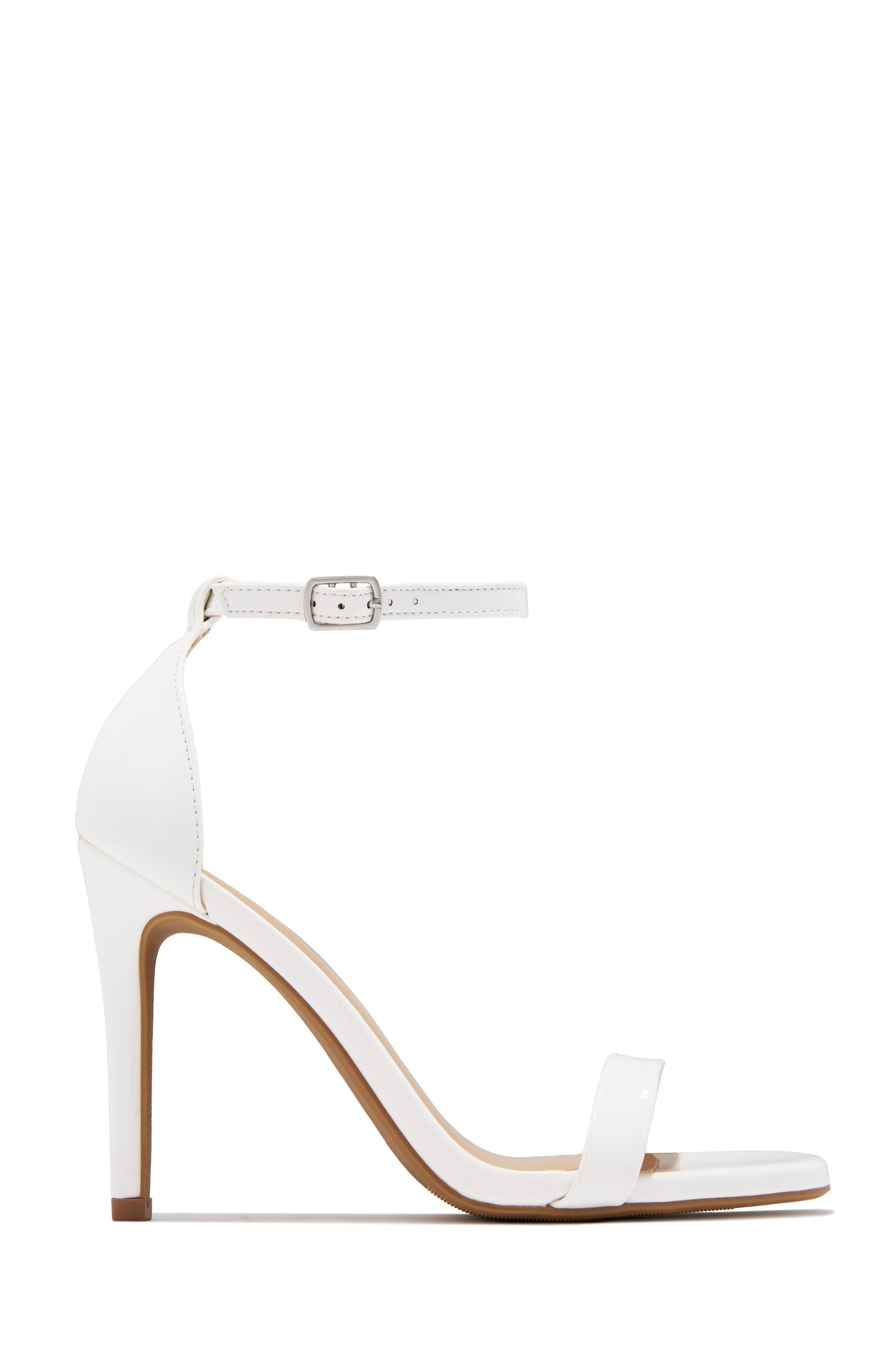 Lucero Single Sole Heels - White