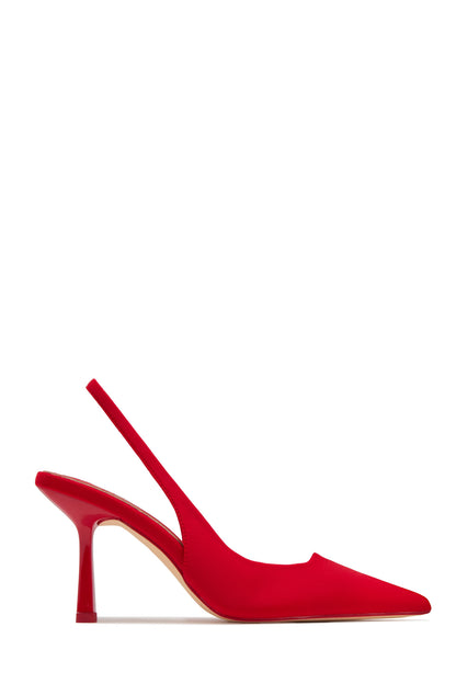 Cari Slingback Pumps - Red