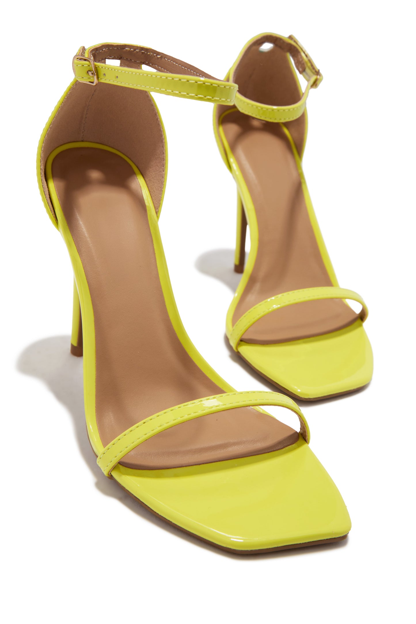 Celebrate Life Single Sole Heels - Yellow