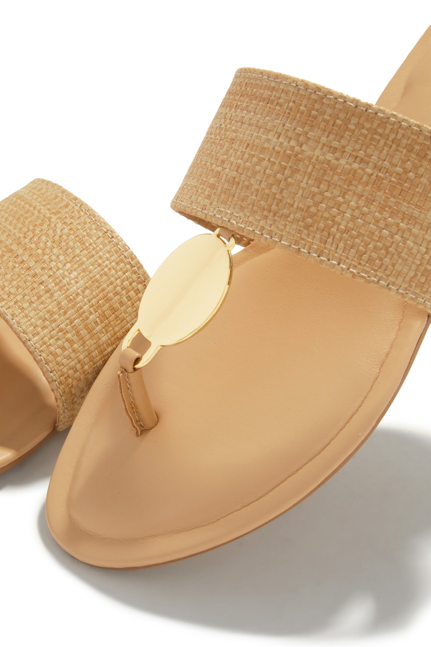 Island Bliss Slip On Sandals - Natural