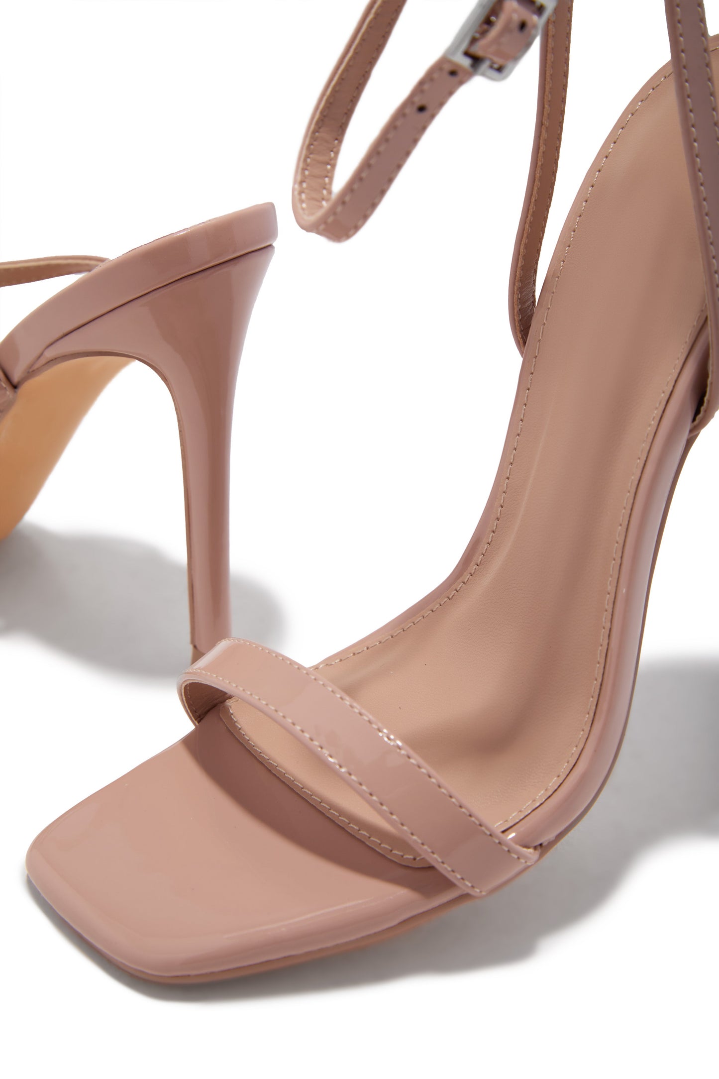 Evelin Single Sole Heels - Nude
