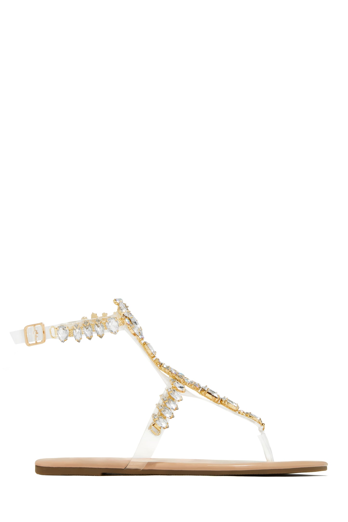 Caicos Resort Embellished Ankle Strap Sandals - Black