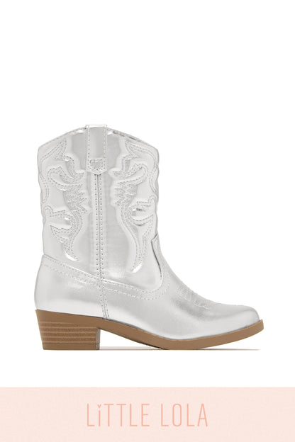 Mini Libby Kids Cowgirl Boots - Red