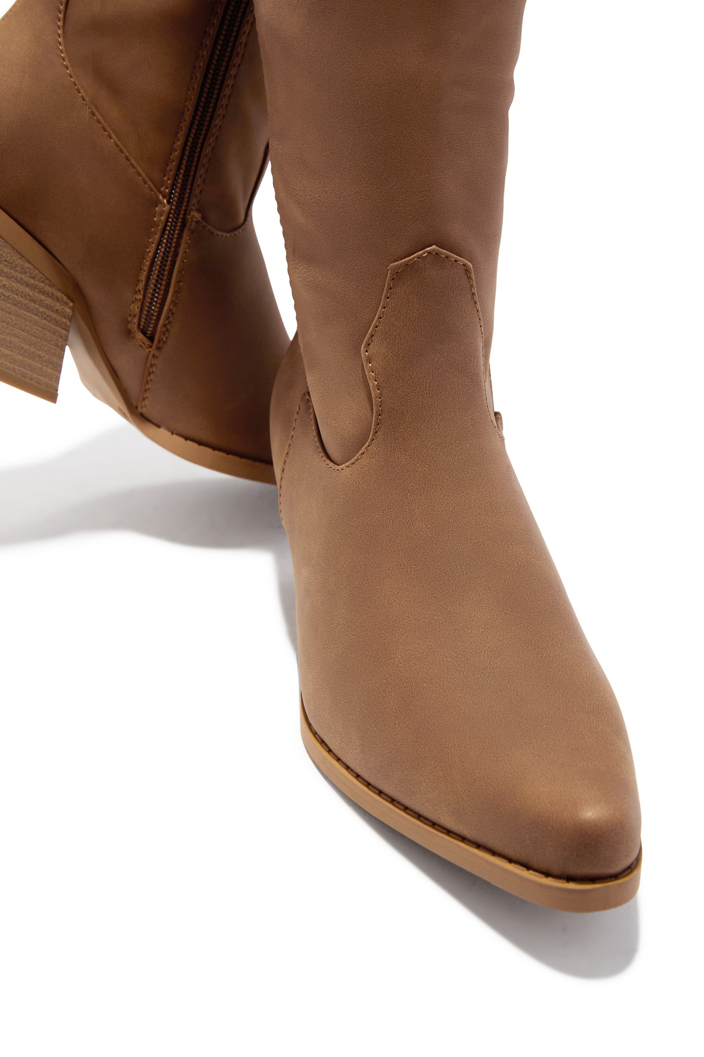 Festival Forever Cowgirl Boots - Tan