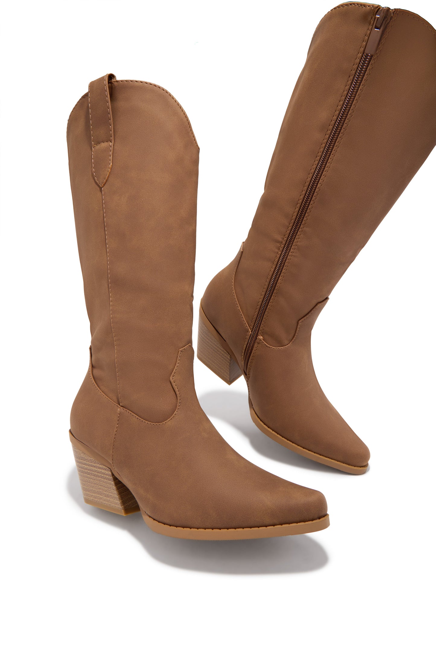 Festival Forever Cowgirl Boots - Tan