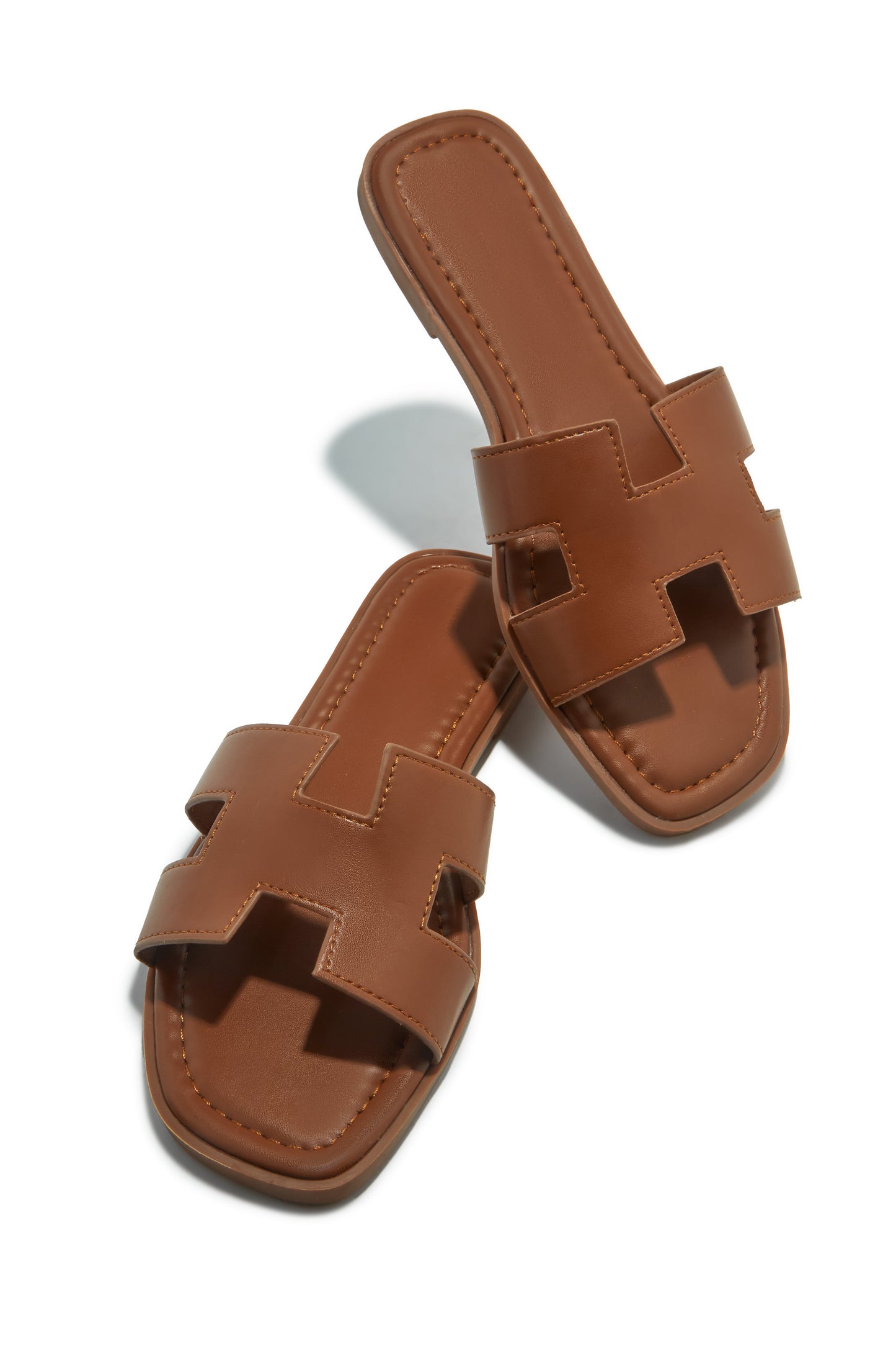 Biyanka Slip On Sandals - Tan
