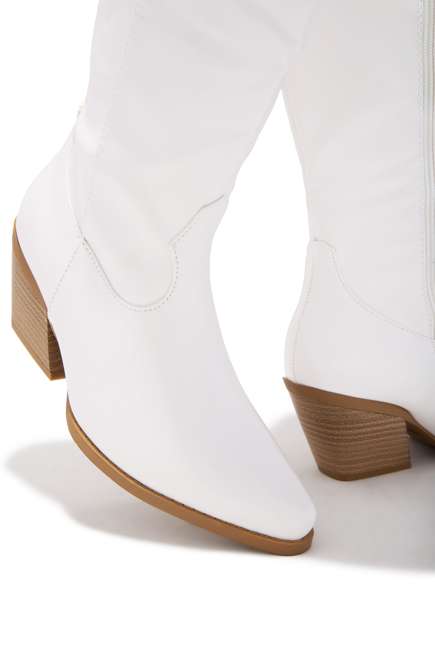 Festival Forever Cowgirl Boots - White