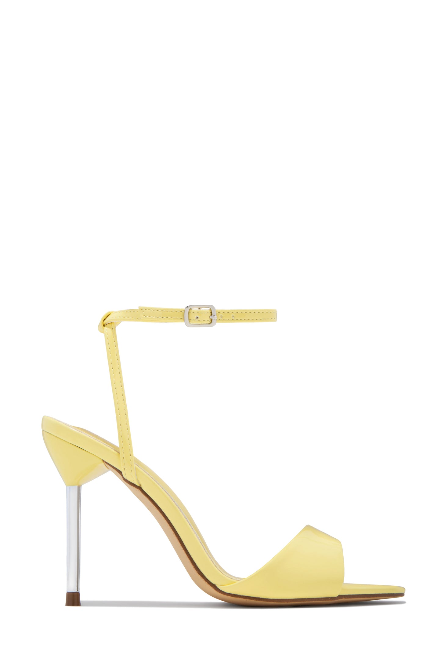 Irene Single Sole Heels - Yellow