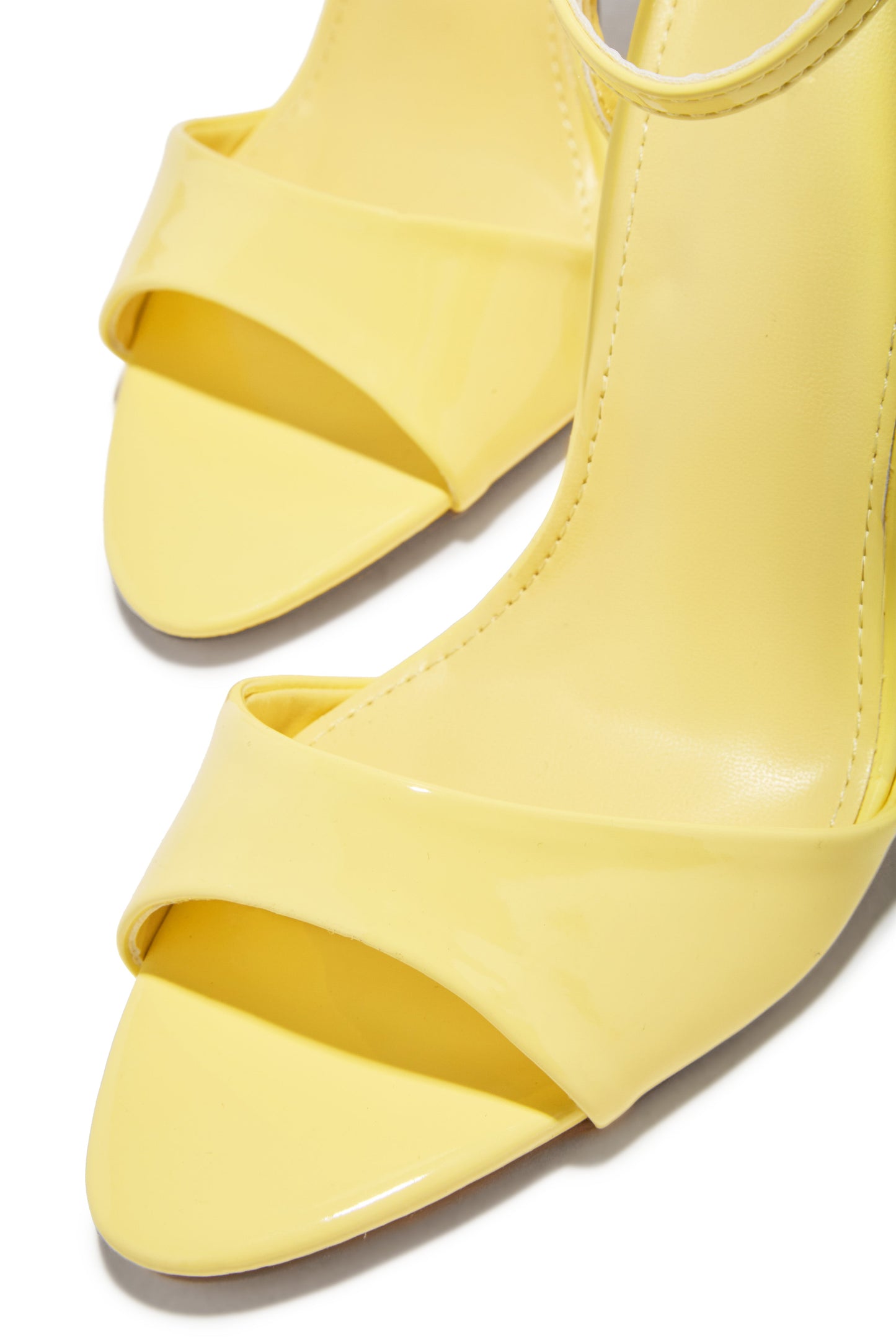 Irene Single Sole Heels - Yellow